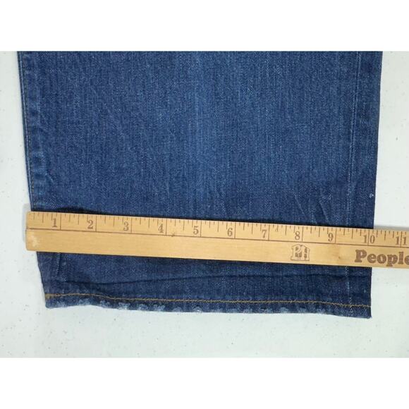 Ralph Lauren Polo Jeans Mens Size 42x32 (41x31.5) Hayden Dark Wash Grinding READ - Picture 10 of 15